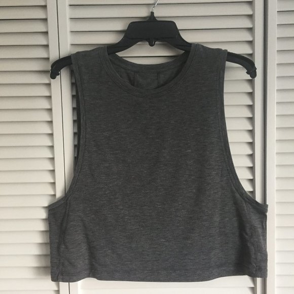 lululemon athletica Tops - Lululemon Muscle Love grey tank top fits size 4/6